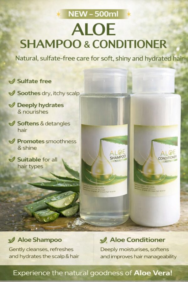 Aloe Shampoo & Conditioner Combo