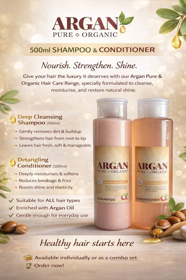 Argan Shampoo & Conditioner