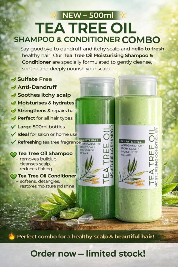 Tee Tree Oil Shampoo and Conditioner Combo